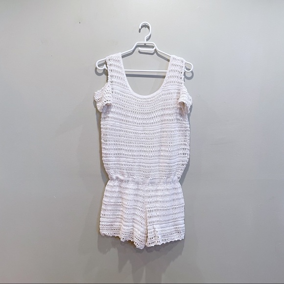 Club Monaco Rasa Crochet Romper - Picture 2 of 13